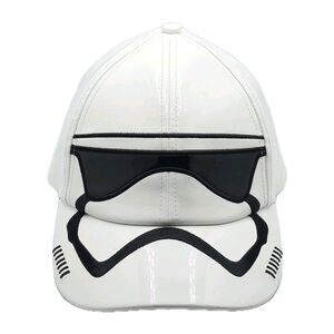 Disney Store Star Wars Storm Trooper Adjustable Cap Hat M/L  (7-10 years) Vinyl